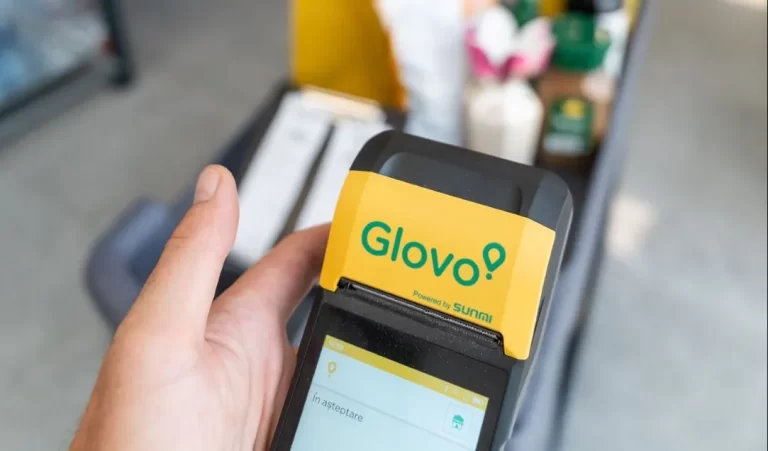 asistenta si contact Glovo